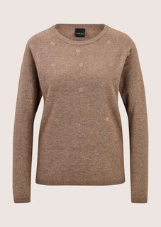 Pullover mit dezenter Blütenverzierung thumbnail 7