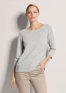 Kaschmirpullover mit U-Boot-Ausschnitt thumbnail 2
