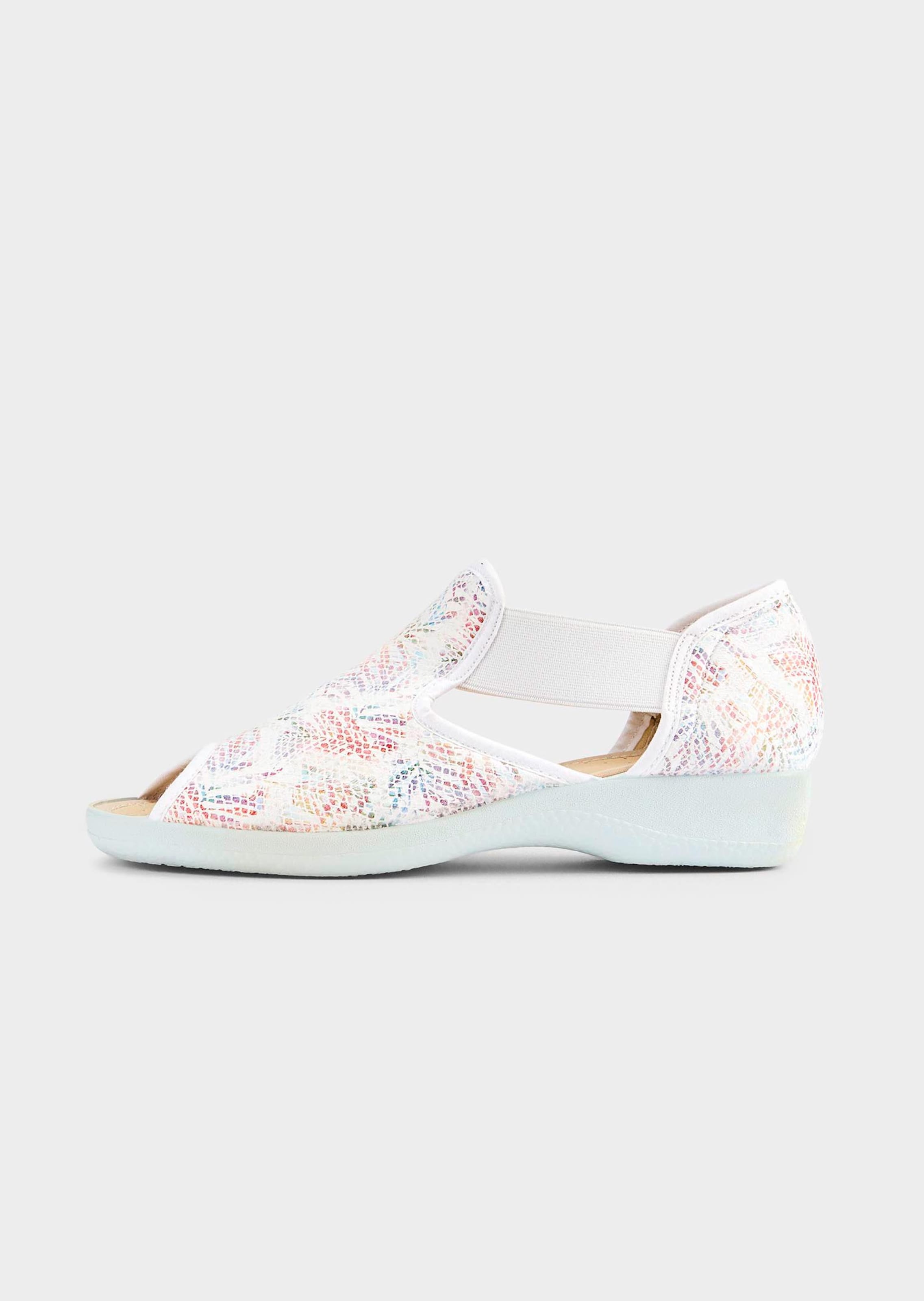 Sandales avec imprimé floral