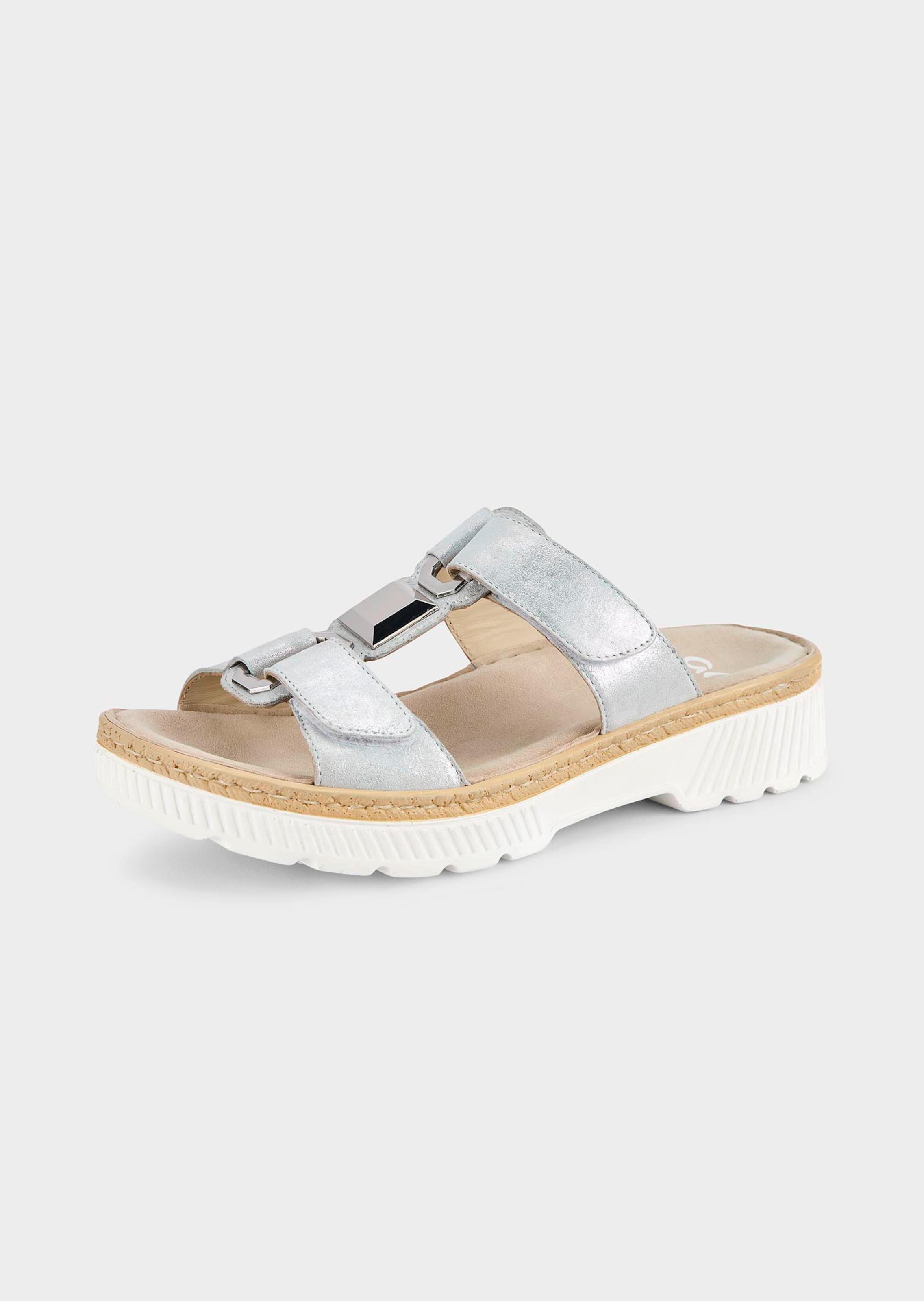 Elegante sandalen met klittenbandriempjes