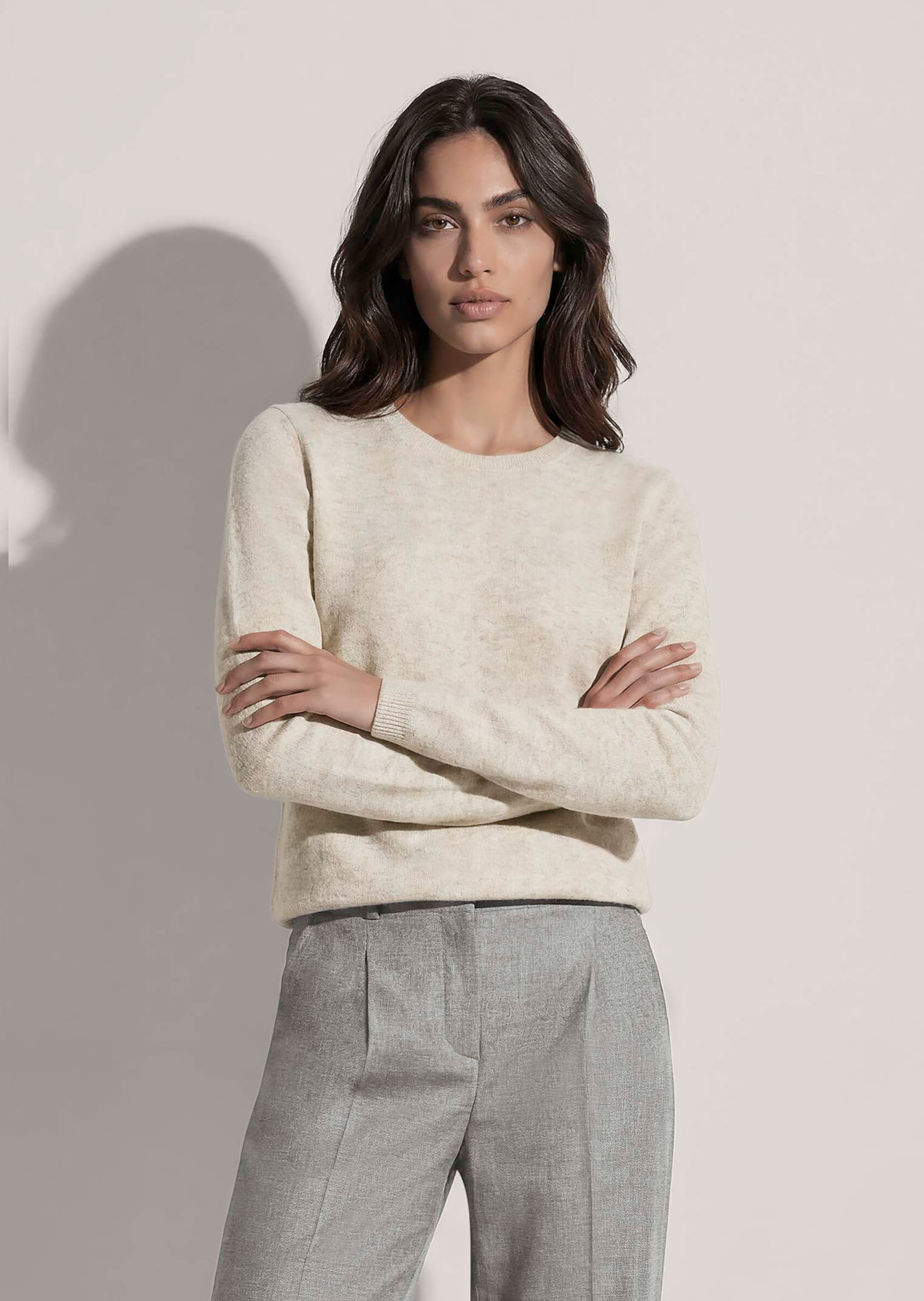 Trui met ronde hals, van Good Cashmere
