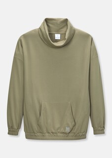 Edel-Sweatshirt mit lässigen Oversized-Style thumbnail 7