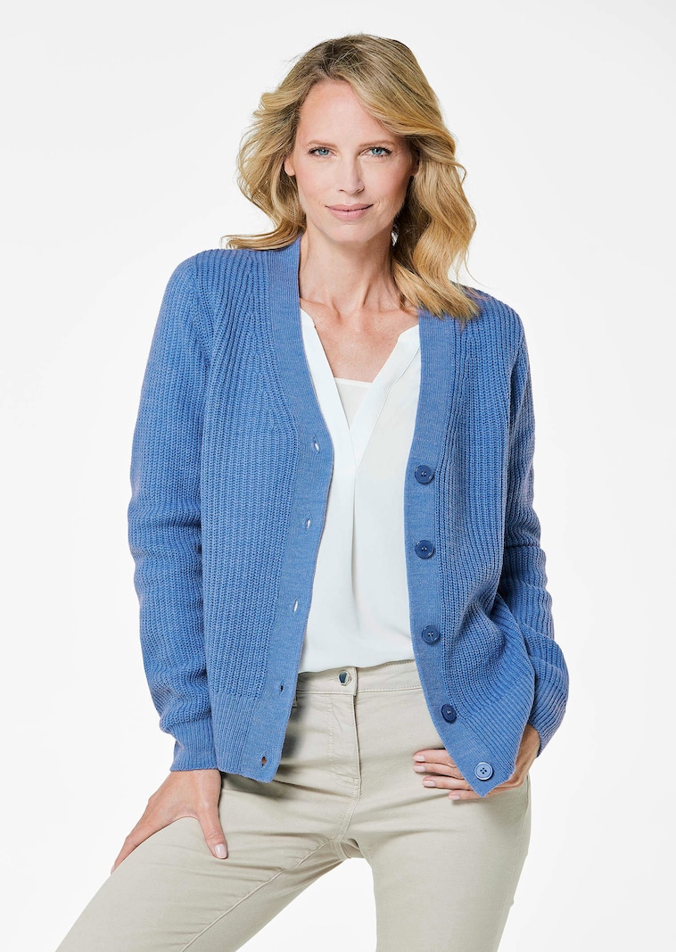 Cardigan facile d'entretien