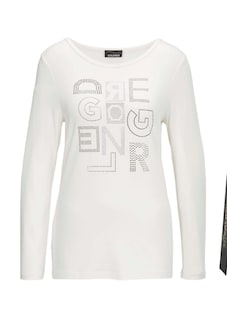 Confortable T-shirt avec pierres scintillantes thumbnail 6