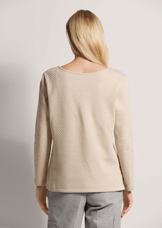 Sweatshirt mit Struktur thumbnail 4