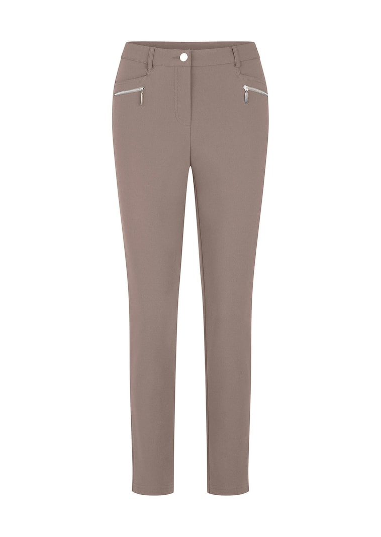 Pantalon BELLA à effet ventre plat, avec jambes étroites