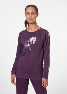 Sweatshirt mit Motivprint und Paillettenverzierung thumbnail 2