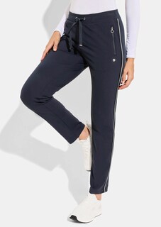 Freizeithose mit Glanzstreifen thumbnail 1
