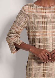 Kleid mit 3/4-Ärmeln thumbnail 6