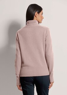 Kaschmir-Strickjacke mit tiefem V-Ausschnitt und Bindeband thumbnail 4