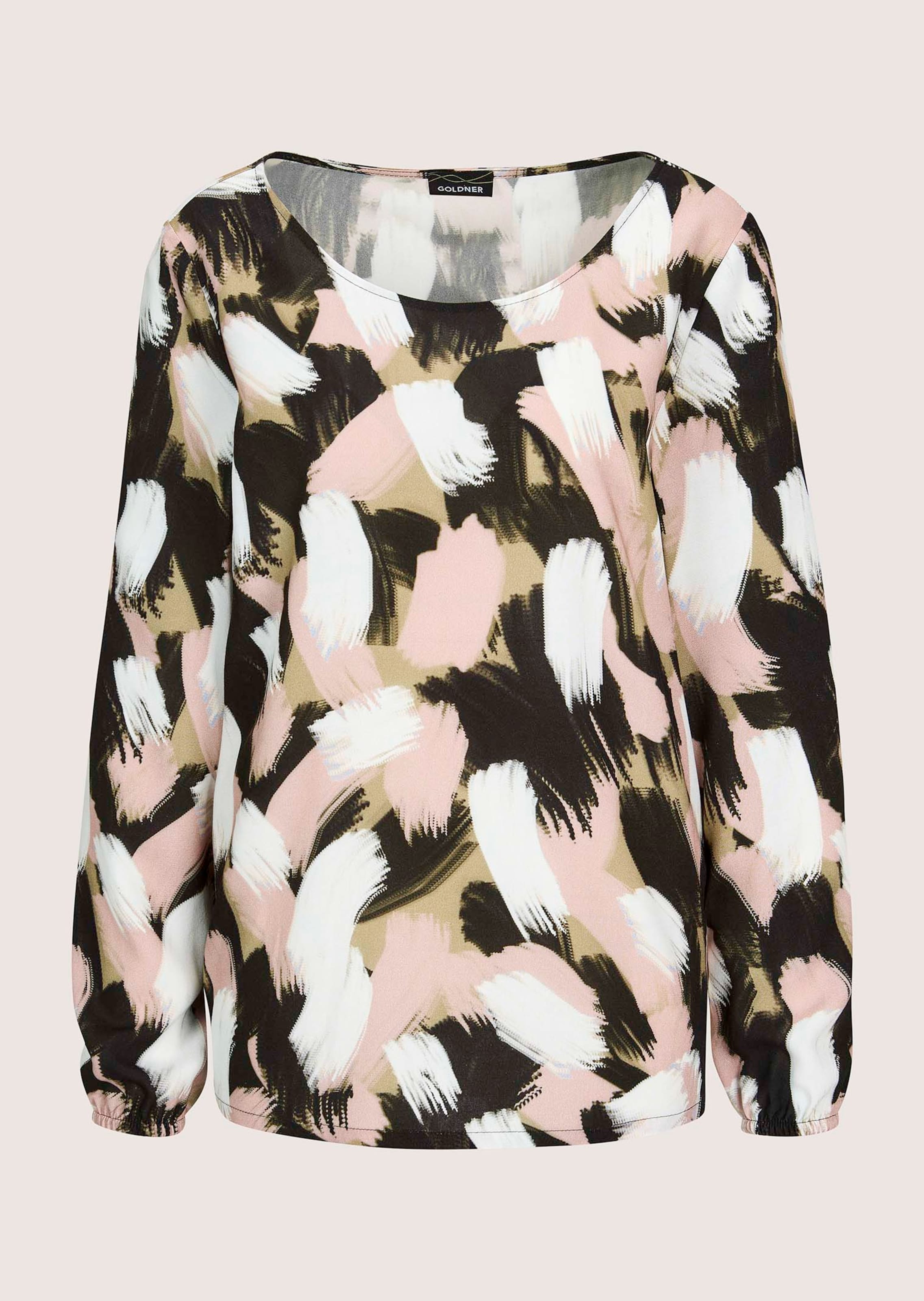 Blouse van pure viscose