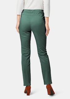 Satijnen katoenen broek LOUISA COMFORT+ thumbnail 3