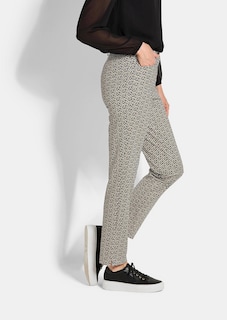 Pantalon imprimé LOUISA en matière scuba thumbnail 4