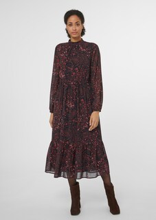 Langarm-Kleid mit Unikat-Print thumbnail 2