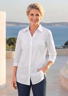 Comfortabele stretchblouse met katoen thumbnail 8