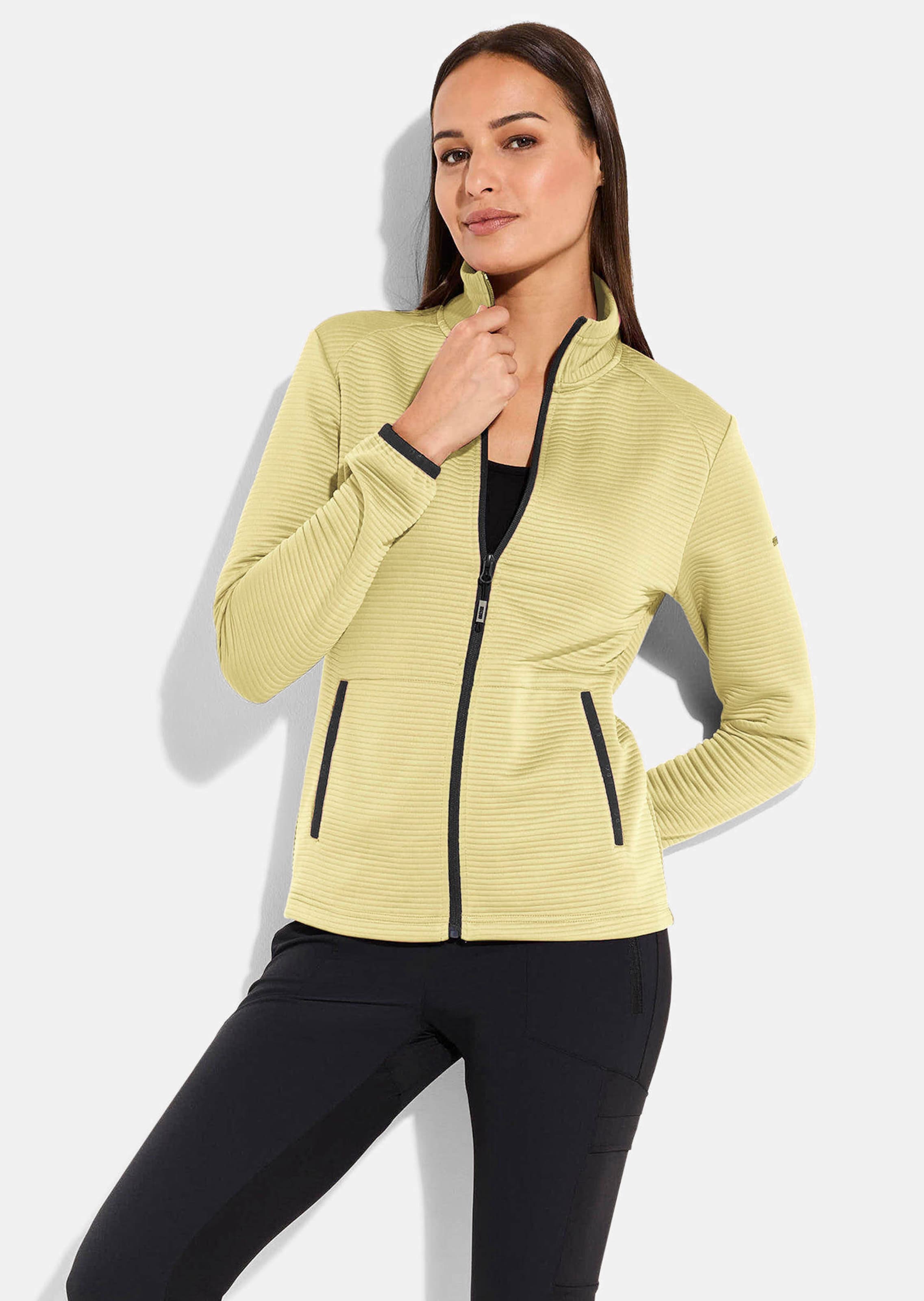 Gerippte Freizeitjacke