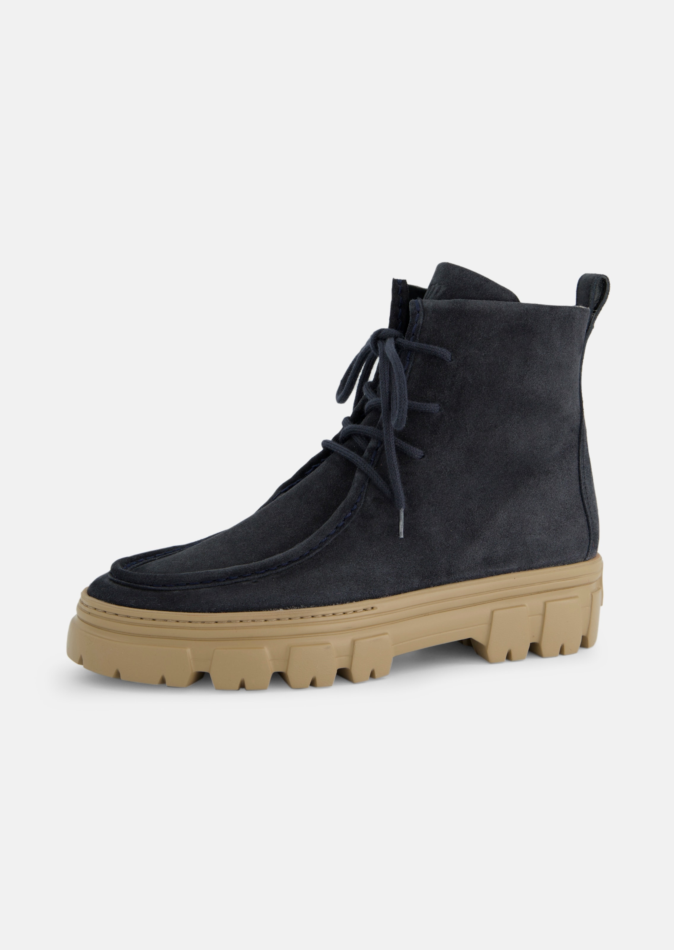 Stiefeletten im Mokassin-Stil