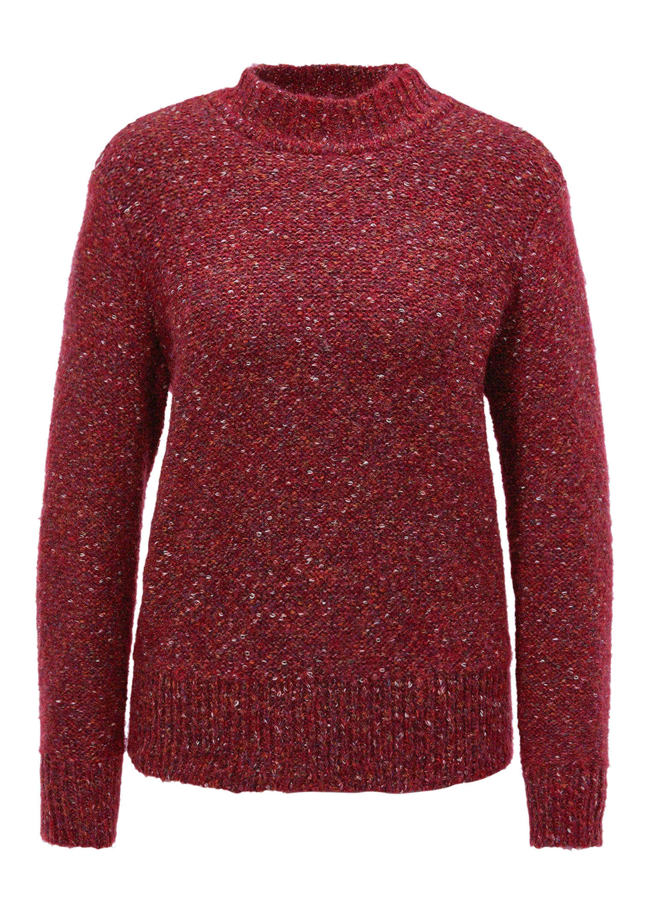 Strickpullover in Bouclé Optik
