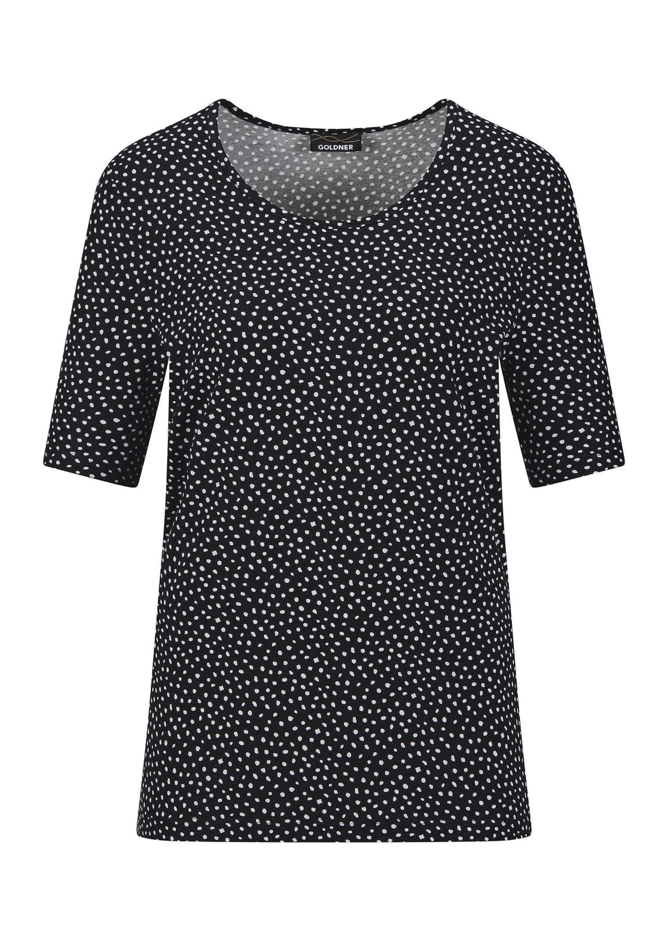 Jersey-Shirt mit Tupfen-Muster