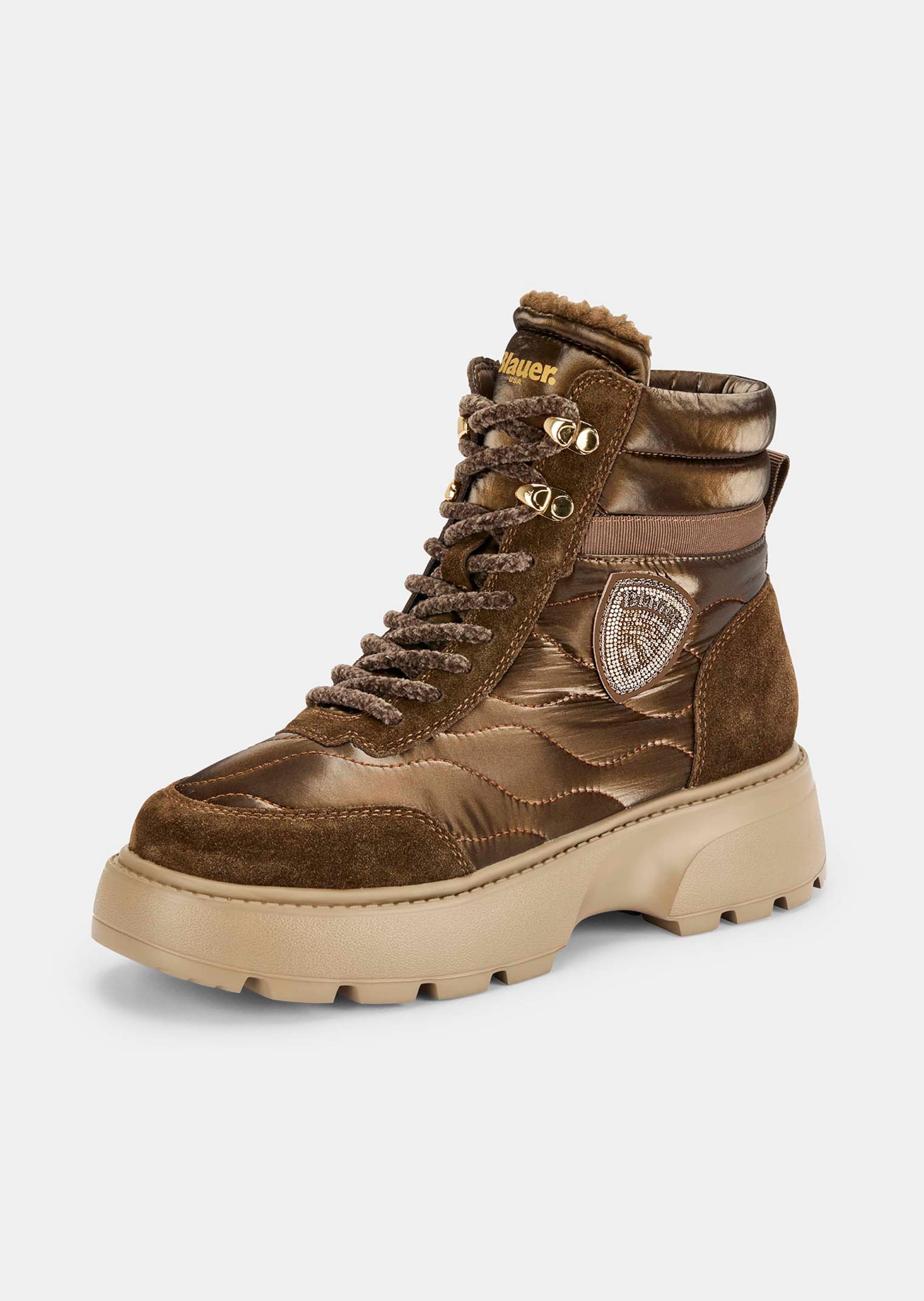 Boots in hiking-stijl met wattering