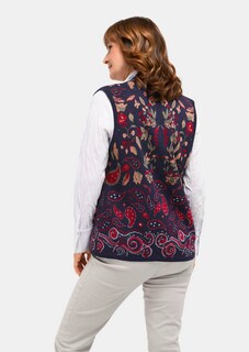 Strickweste mit aufwändigem Jacquardmuster thumbnail 2