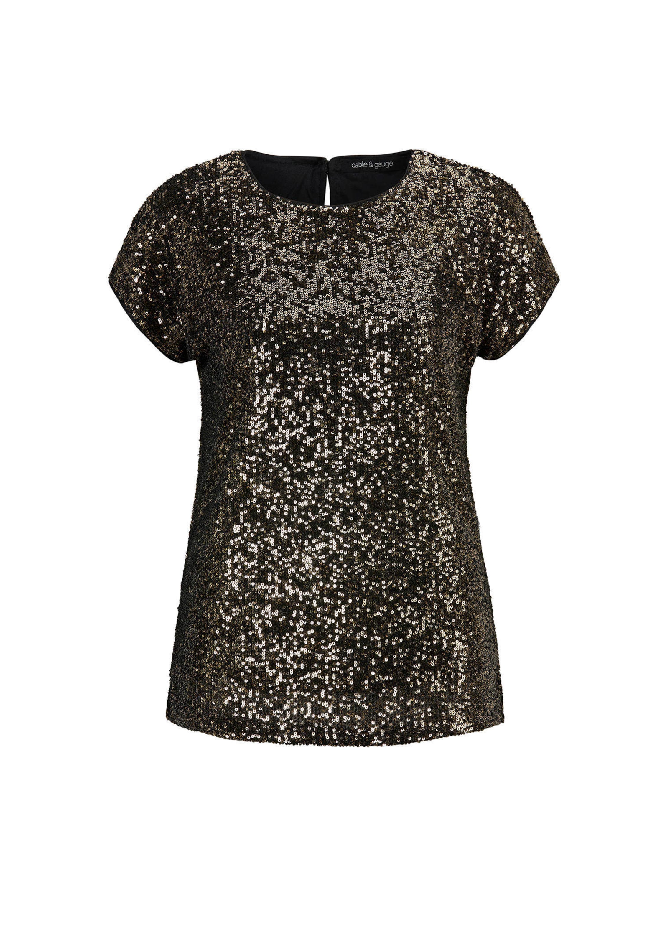 Elegantes Shirt mit Pailletten