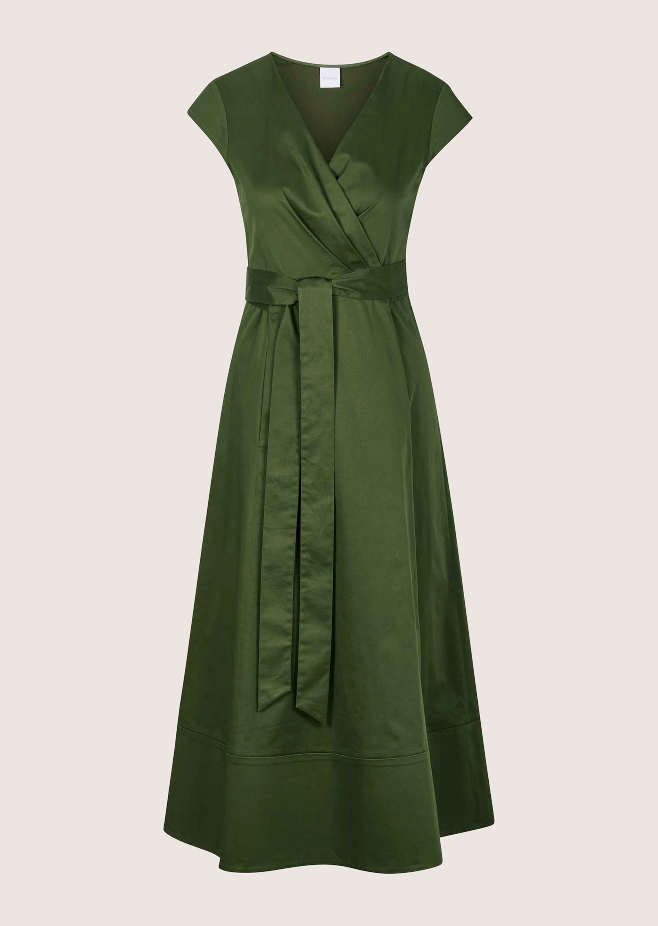 Wickelkleid mit Kappärmeln