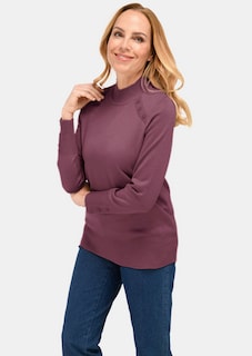 Pflegeleichter Pullover mit Stehbundkragen thumbnail 1