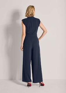 Ärmelloser Jumpsuit mit Bindeband thumbnail 4