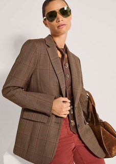 Karierter Blazer im Brit-Chic-Stil thumbnail 5