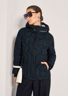 Elegant quilted jacket with decorative detailing thumbnail 5