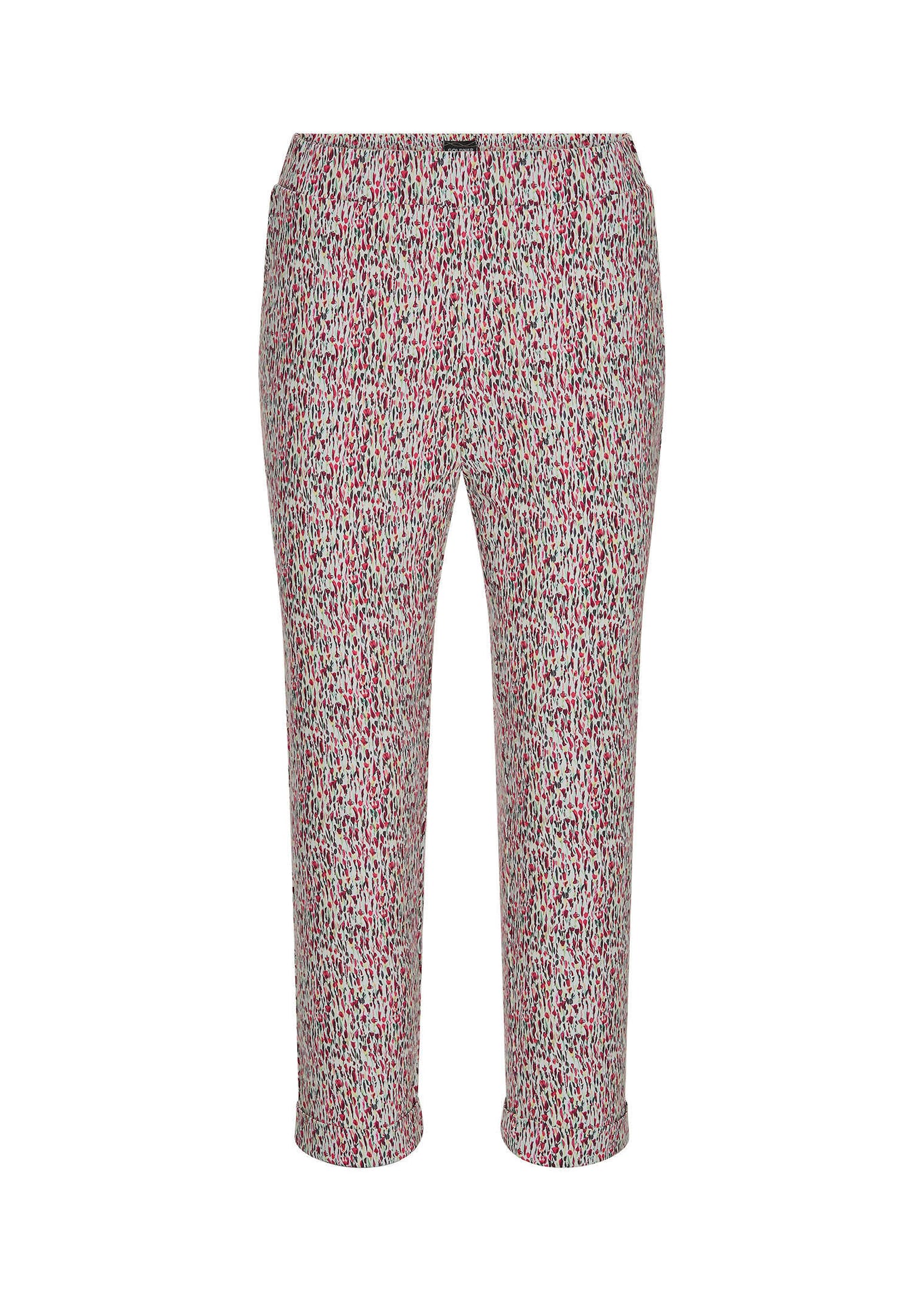 Pantalon extensible à motif