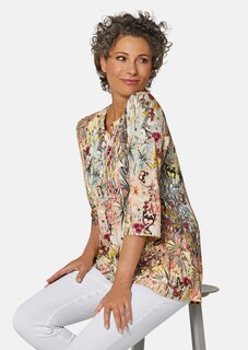 Figurschmeichelndes Drucktunika-Shirt thumbnail 4