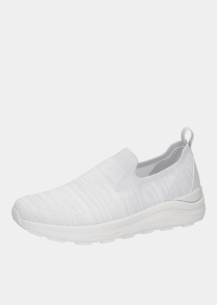 Sneaker mit Glanzdetails in H-Weite