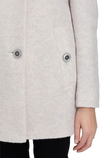 Manteau laineux élégant, avec col montant thumbnail 6