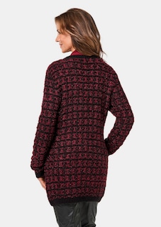 Schicker Strickcardigan mit Glanzgarnen thumbnail 3
