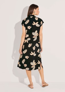 Hemdblusenkleid mit tropischem Print thumbnail 4