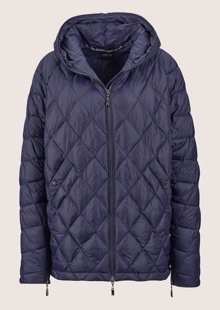 Steppjacke mit Kapuze