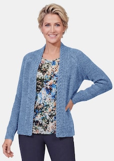 Zeitlose Strickjacke in Grobstrick thumbnail 7