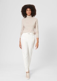 Cashmere roll neck jumper thumbnail 3