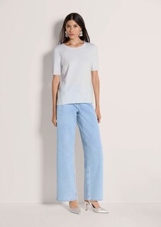 Feinstrick-Pullover mit kurzem Arm thumbnail 2