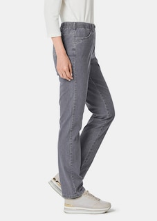 Edel geschmückte Jeansschlupfhose thumbnail 4