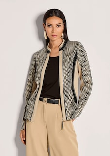 Blazer en jersey avec fermeture zippée thumbnail 2