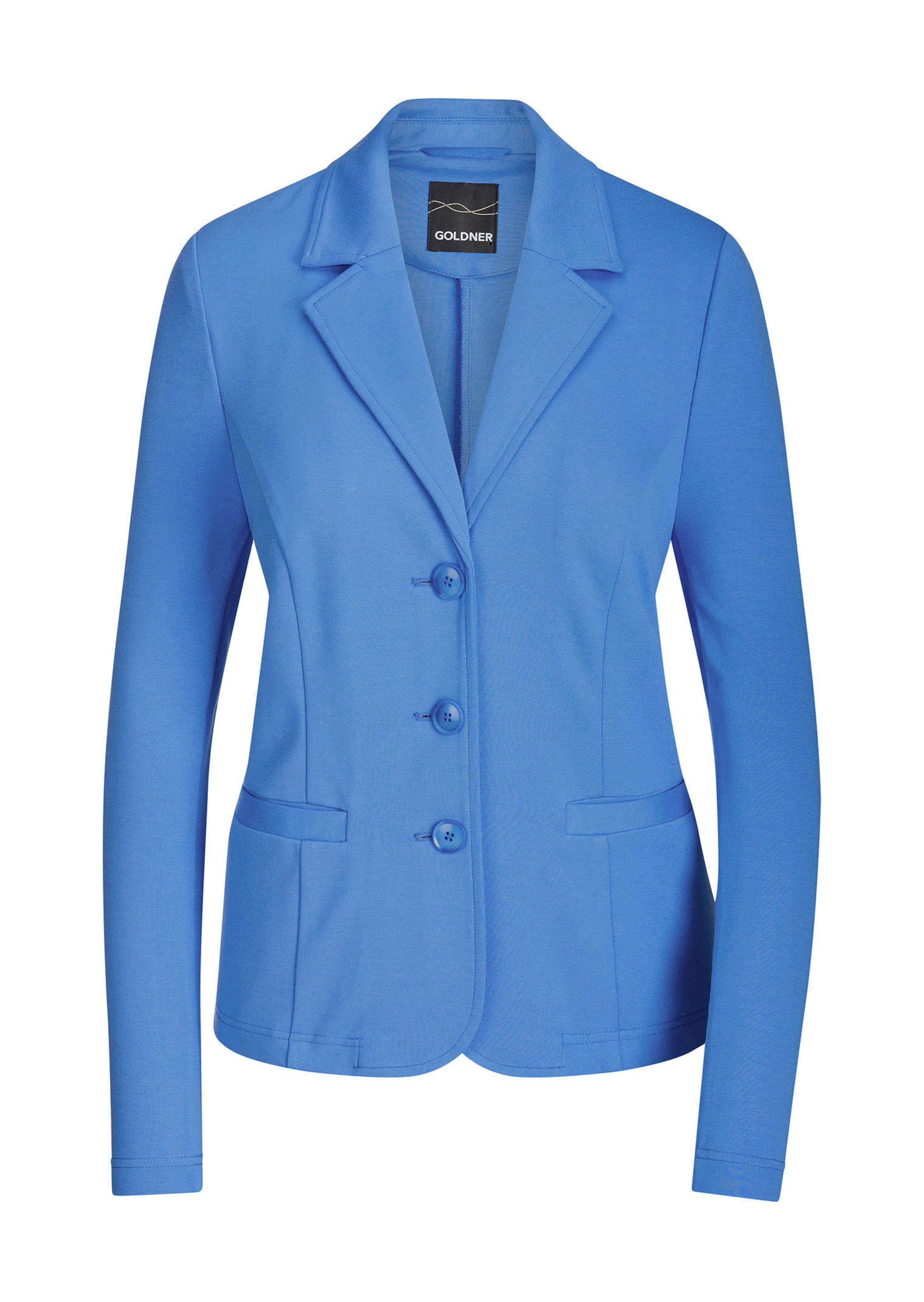 Jersey blazer met reverskraag