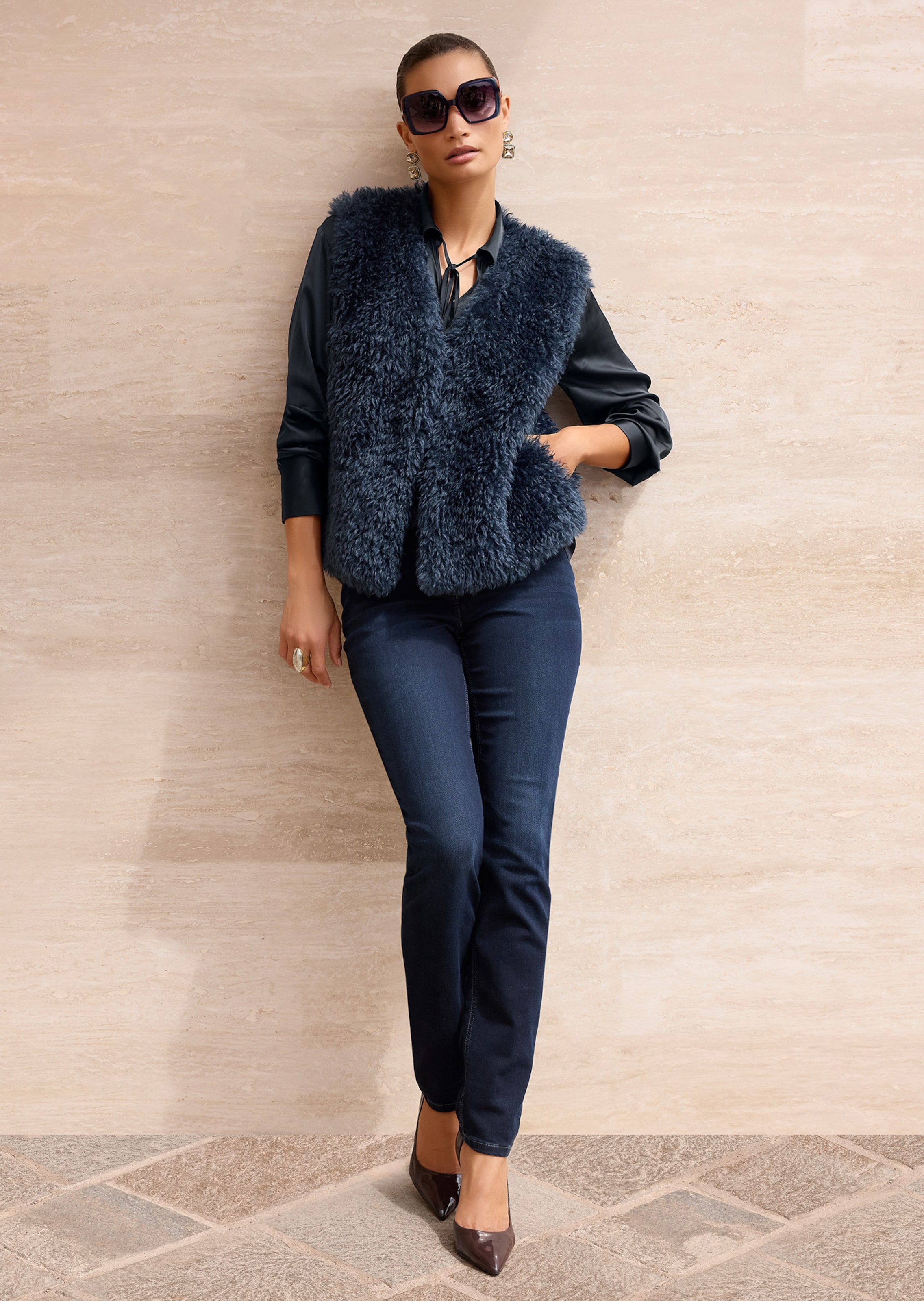 Jean skinny confortable en powerstretch