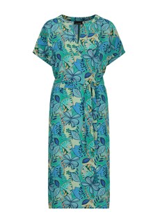 Viskose-Kleid mit Bindegürtel thumbnail 6