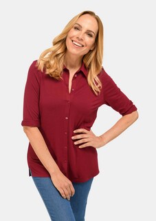 Klassische Jerseybluse aus hochwertiger Quaität und nachhaltig angebauten Rohstoffen thumbnail 3