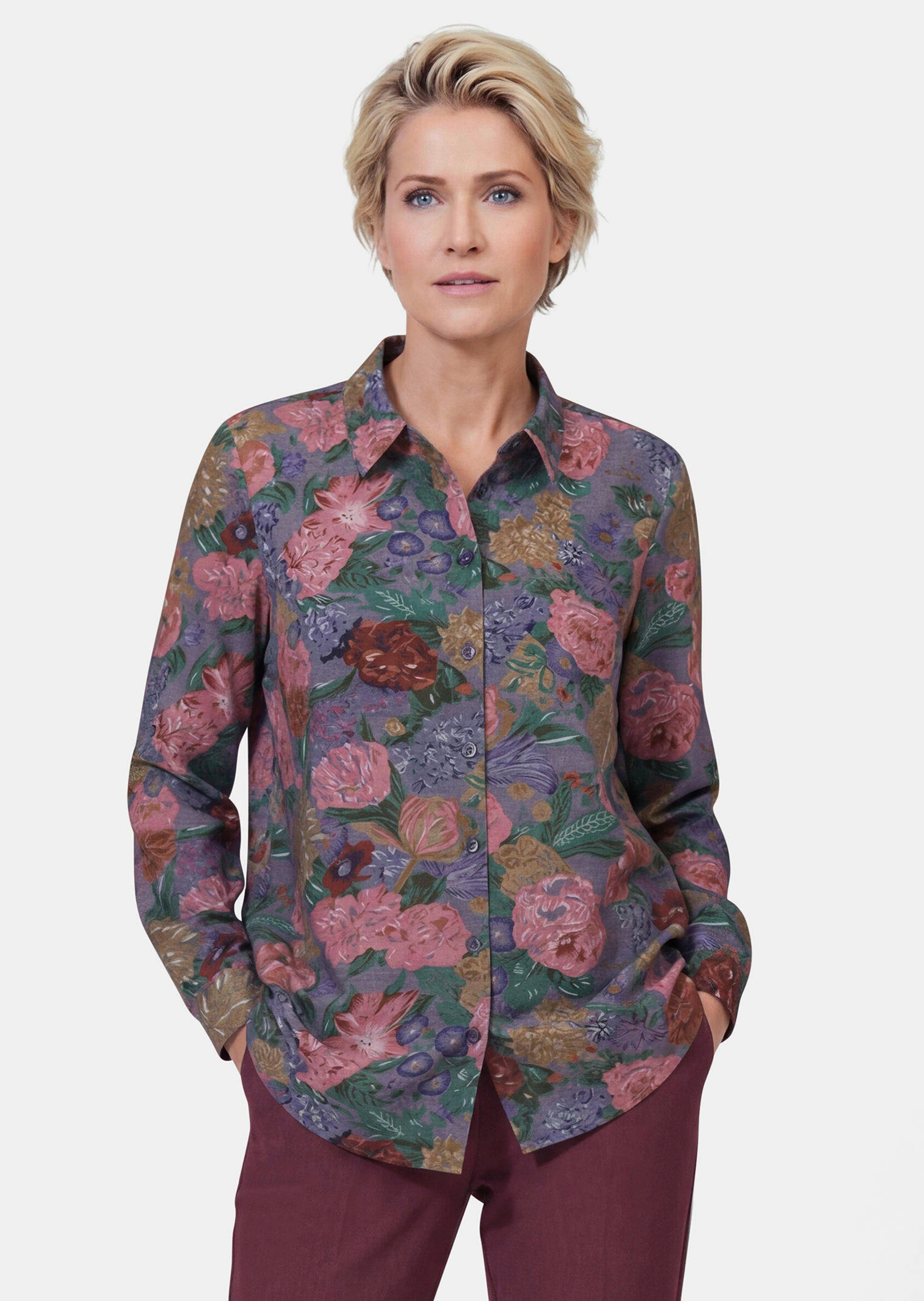 Gedessineerde blouse