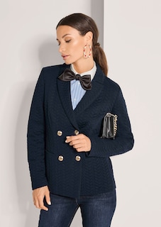 Double-breasted blazer in a nautical style thumbnail 5