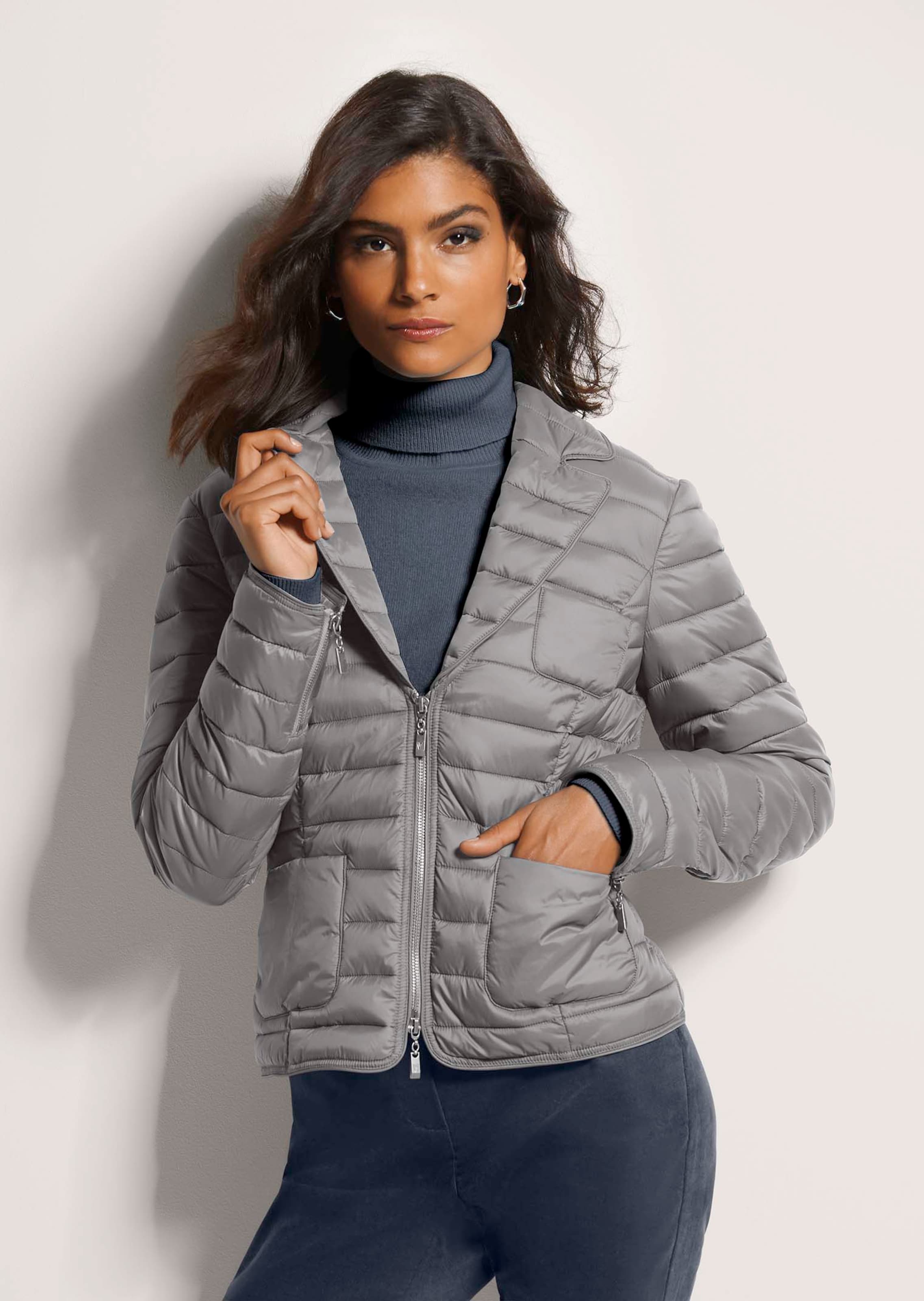 Steppjacke mit leichter Wattierung